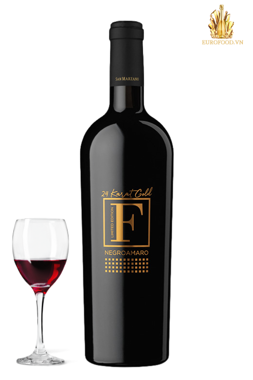 F Negroamaro Limited Edition  (24 Karat Gold) 2024