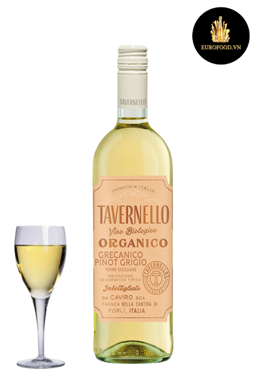 Tavernello Organico Grecanico Pinot Grigio Terre Siciliane 2025